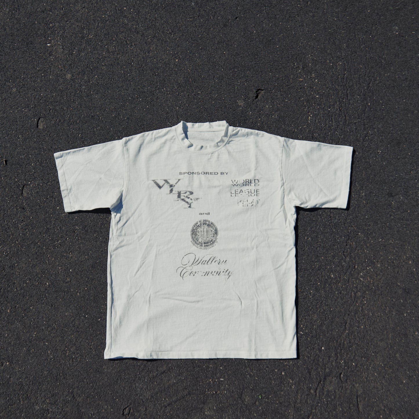 WLRY COMMUNITY TSHIRT WHITE