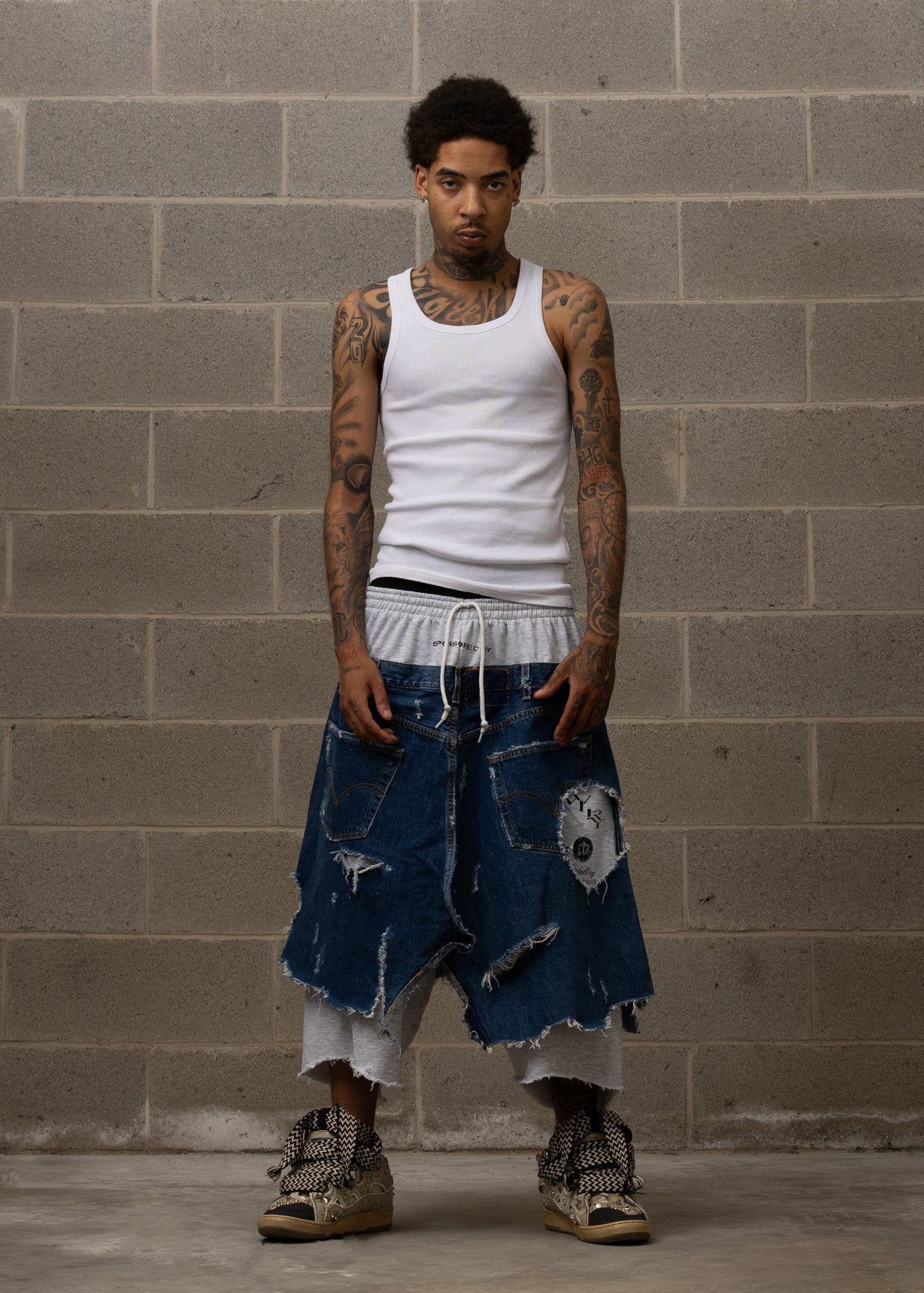 WALL GREY SPONSORED PANTS 1 OF 1