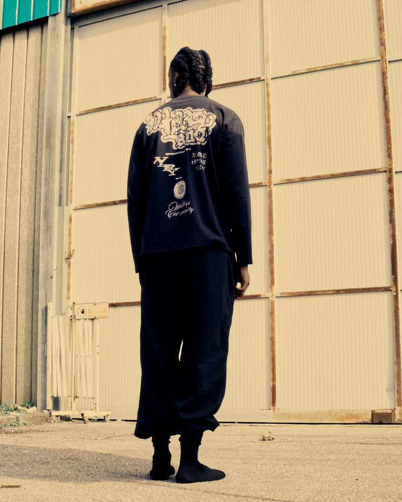 WLRY COMMUNITY LONG SLEEVE BLACK
