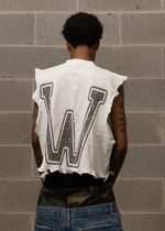 W DISTRESSED TANK TOP