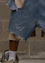 WLRY DISTRESSED PANTS BEIGE 1 OF 1