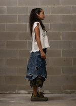 W DISTRESSED TANK TOP