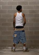 WLRY DISTRESSED PANTS BEIGE 1 OF 1