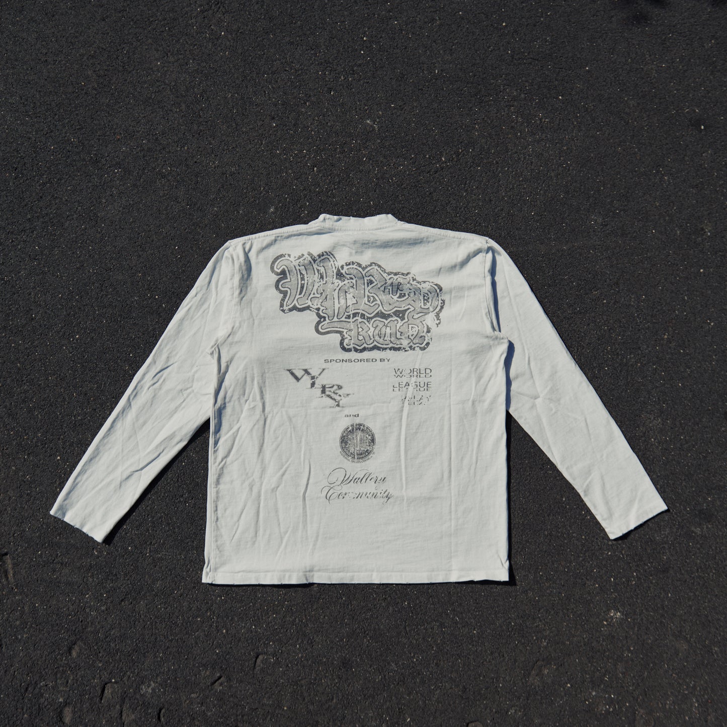 WLRY COMMUNITY LONG SLEEVE WHITE