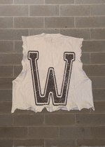 W DISTRESSED TANK TOP