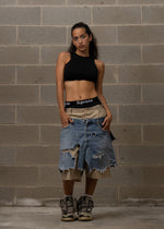 WLRY DISTRESSED PANTS BEIGE 1 OF 1