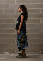 WALLERY STAR DISTRESSED TANK TOP