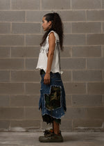 W DISTRESSED TANK TOP